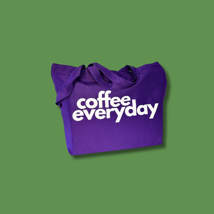 Coffee Everyday 2-Way Tote Bag