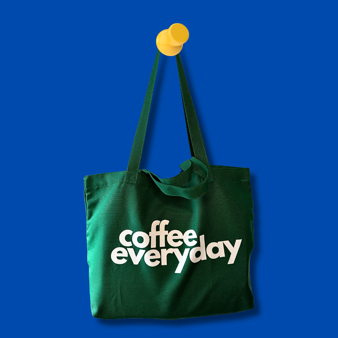 Coffee Everyday 2-Way Tote Bag